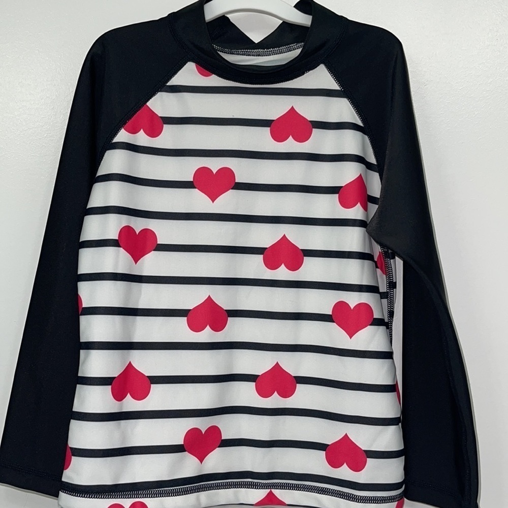 TODDLER HEART RASHGUARD - Picture 5 of 10